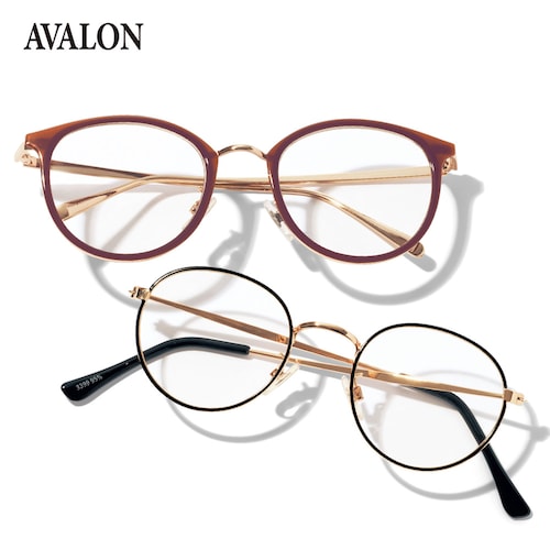 クリアレンズファッショングラス