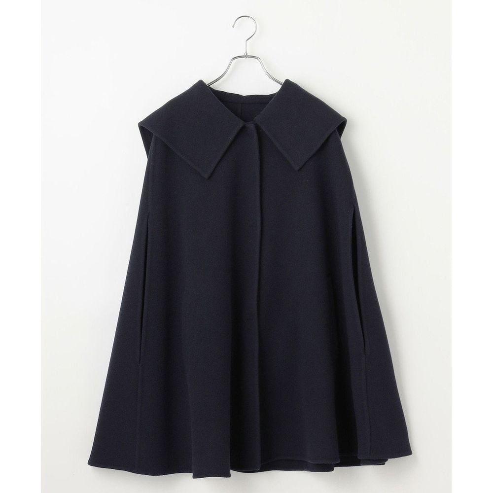 セーラーカラーダブルフェイスケープコート　#newans 新品✨ セーラーカラーダブルフェイスケープコート / #Newans | ファッション