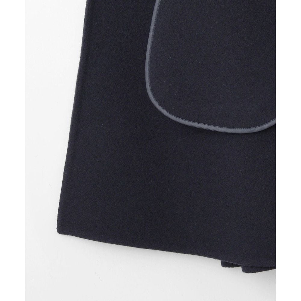 Newans／ハッシュニュアンス】セーラーカラーダブルフェイスケープ