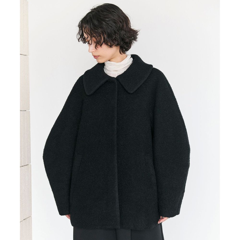 Newans／ハッシュニュアンス】プードルコクーンコート(オンワード樫山