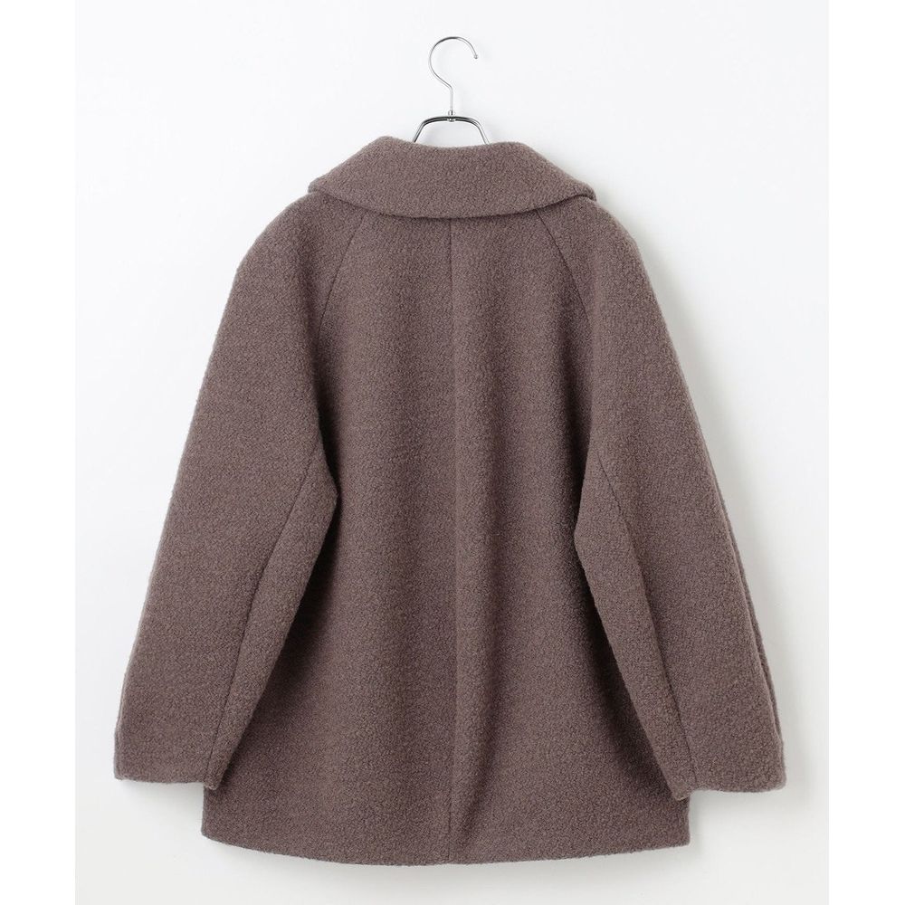 Newans／ハッシュニュアンス】プードルコクーンコート(オンワード樫山