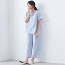 水色ストライプ