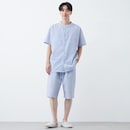 水色ストライプ