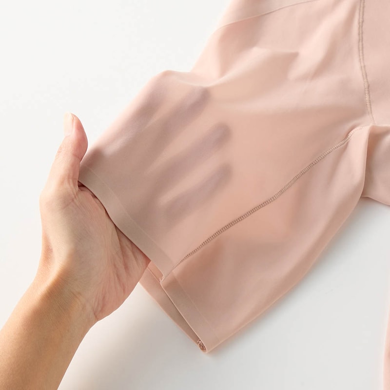 身生地は吸水速乾加工でボトムの汗ジミや股ズレ対策にもおすすめ