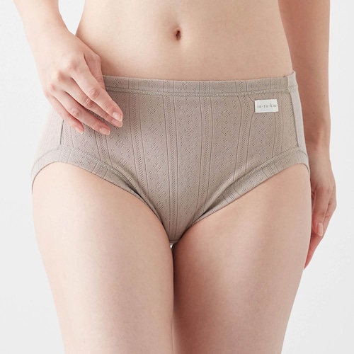 敏感肌さんのための涼し気コットンショーツ