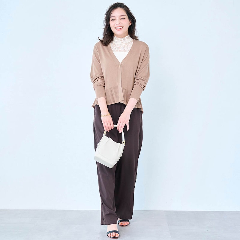 モデル身長161cm／M