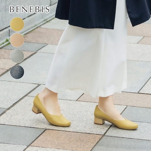 【返品送料無料】 ※Vカットパンプス【スマートオブリーク】