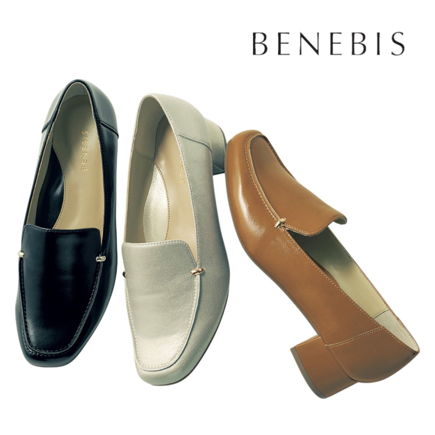 【返品送料無料】 ※モカパンプス【スマートオブリーク】 【返品送料無料】 ※モカパンプス【スマートオブリーク】