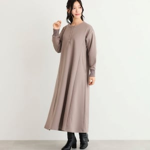 【イットマイセルフ/It myself】裏起毛ダンボールワンピース