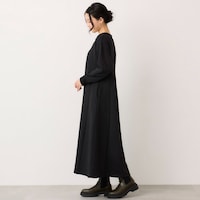 モデル身長168cm／M　※写真は撮影用のため身丈+5㎝となります。