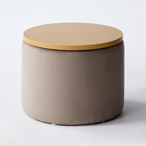 グータラグと一緒に使える収納付きローテーブル ＜高さ30cm＞