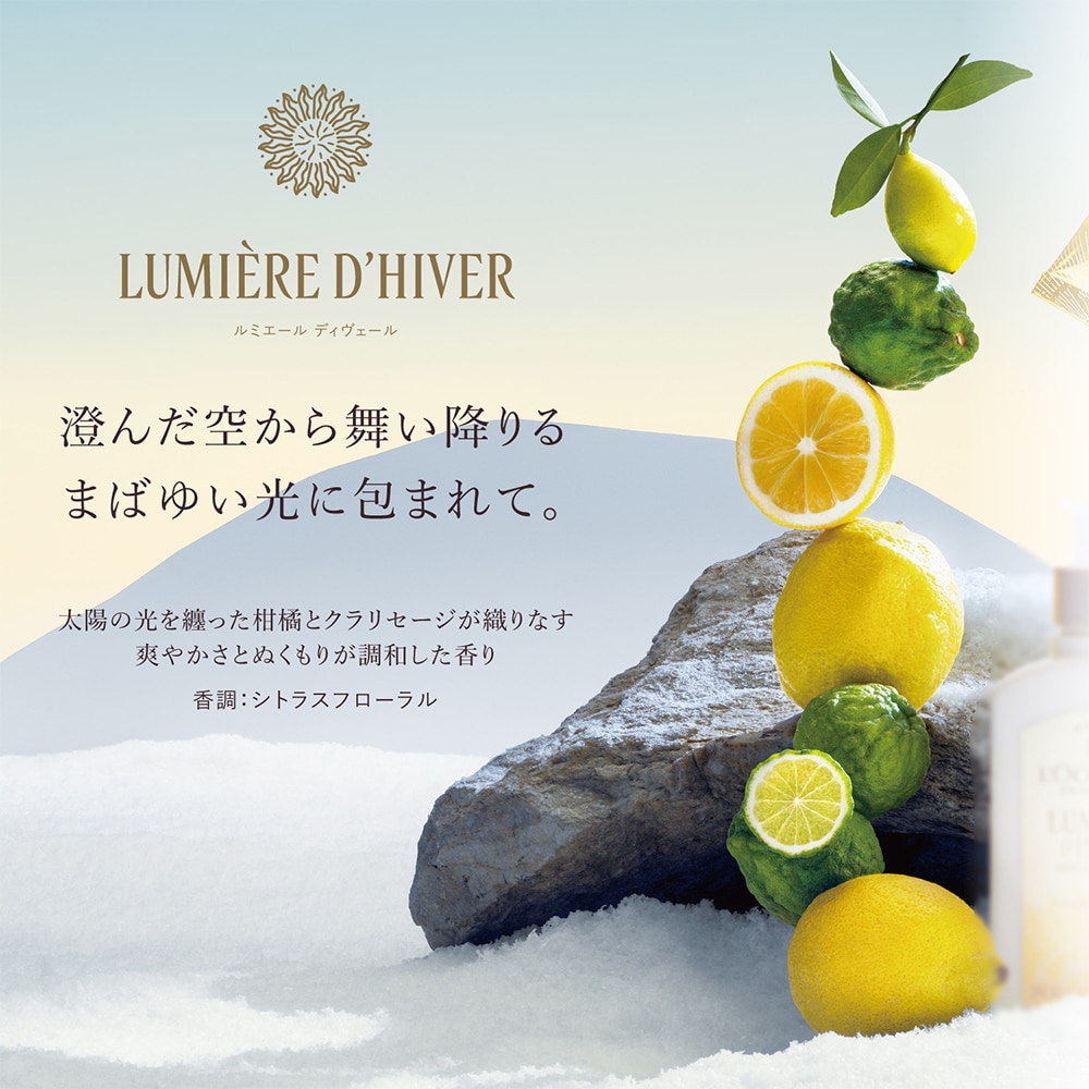 ルミエール ディヴェール ホイップハンドクリーム (ホリデー