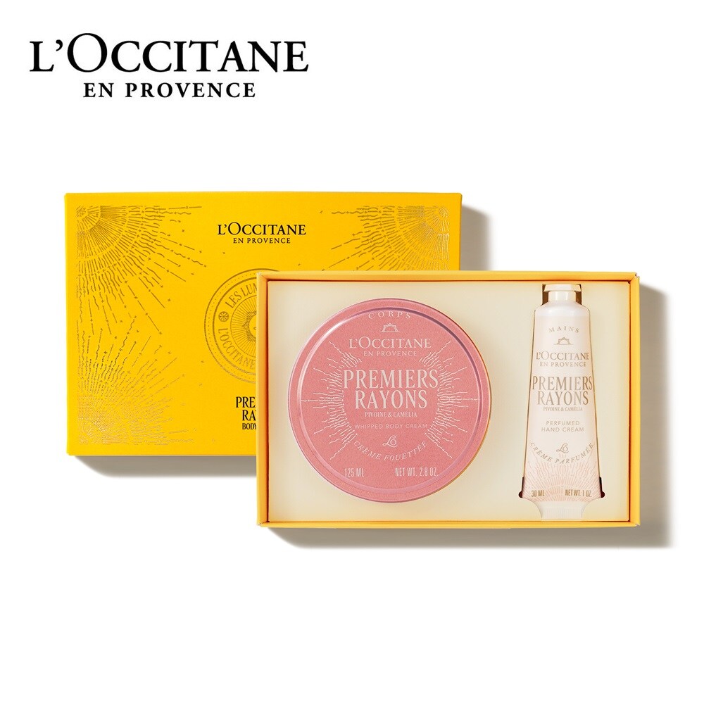 【ロクシタン/L'OCCITANE】【ボックス入り】プルミエール レイヨン ボディ & ハンド (ホリデーコフレ)