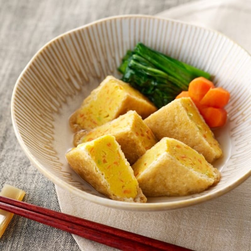 ※調理例　　鶏と野菜のいなり以外の具材は含まれません