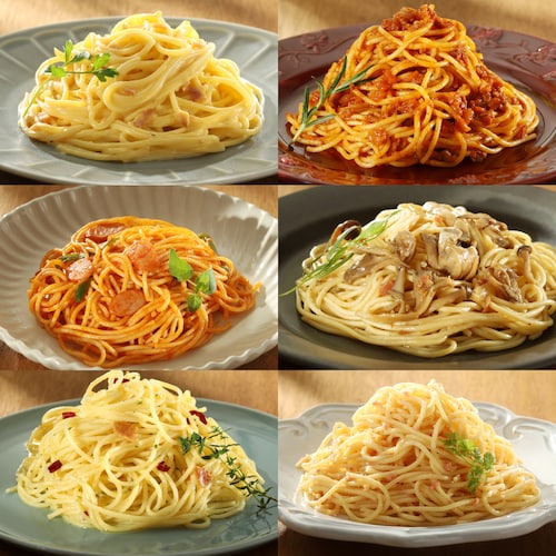 カノビアーノ植竹シェフ監修スパゲティ 6種セット