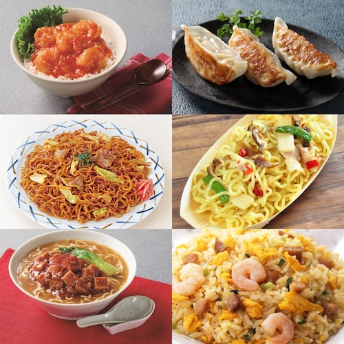 レンジで簡単！中華セット 6種