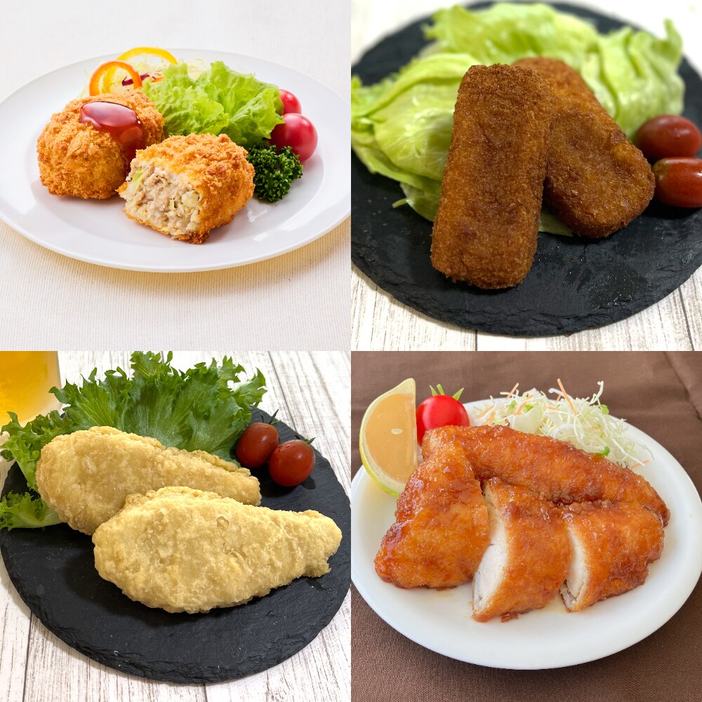 【ベルメゾン】レンジで簡単!おかずセット 4種