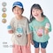 おなかいっぱい！薄くて涼しいフード柄半袖Ｔシャツ 【子供服】