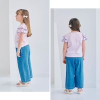 ラベンダー／モデル身長111cm・110サイズ着用