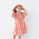 オレンジ系チェック