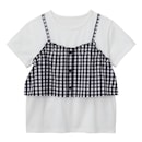 ブラックギンガム×オフホワイト