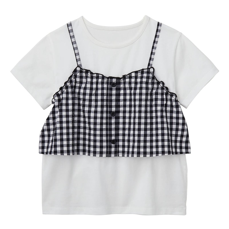 ブラックギンガム×オフホワイト