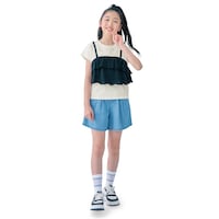 ブラック／モデル身長145cm・サイズ140