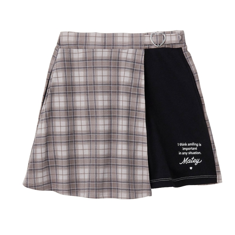 ベージュ系チェック