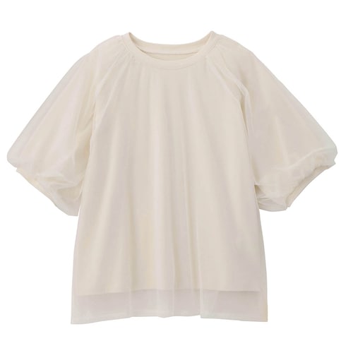 親子でリンクレディースチュールレイヤード半袖Ｔシャツ 【半袖】