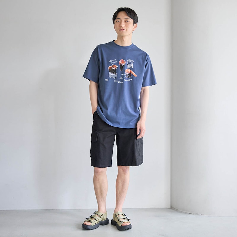 モデル身長176cm・L