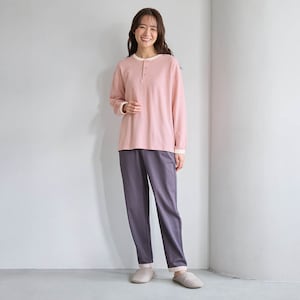 ピーチホイップ／モデル身長167cm・Mサイズ着用