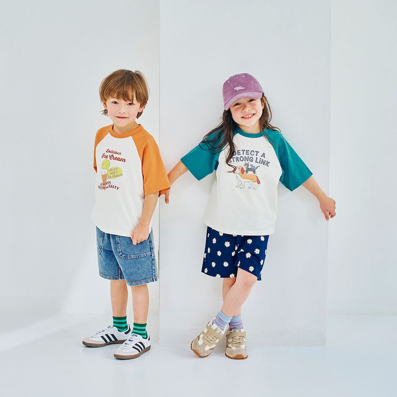 左）108cm・110サイズ、右）107cm・110サイズ