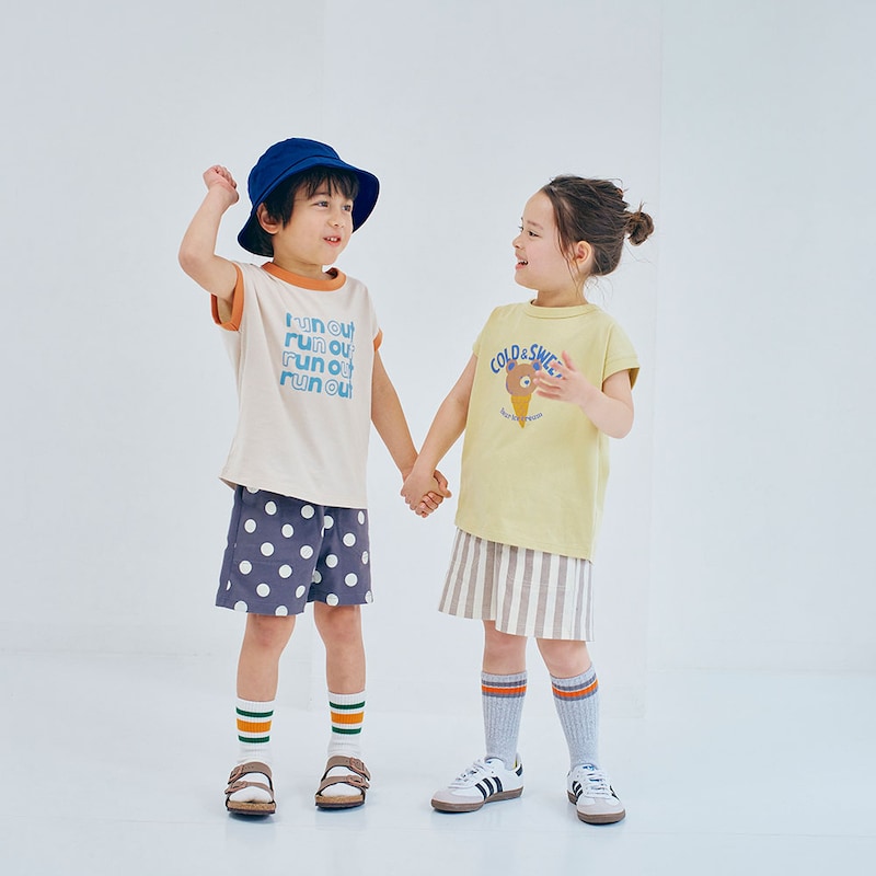 左）107cm・110サイズ、右）106cm・110サイズ