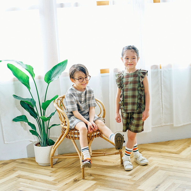 左）108cm・110サイズ、右）106cm・110サイズ