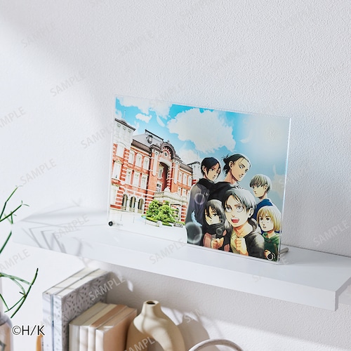 【予約商品】【ステッカープレゼント対象】 『進撃の巨人』アクリルパネル（キービジュアル）