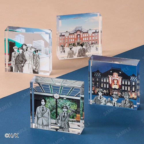 【予約商品】【ステッカープレゼント対象】 『進撃の巨人』アクリルブロック（東京探訪）