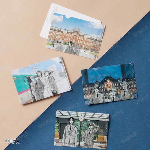 【予約商品】【ステッカープレゼント対象】 『進撃の巨人』ミニクリアファイル４枚セット（東京探訪）