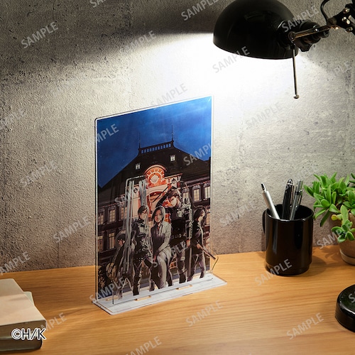 【予約商品】【ステッカープレゼント対象】 『進撃の巨人』ジオラマアクリルスタンド（調査兵団戦闘服）