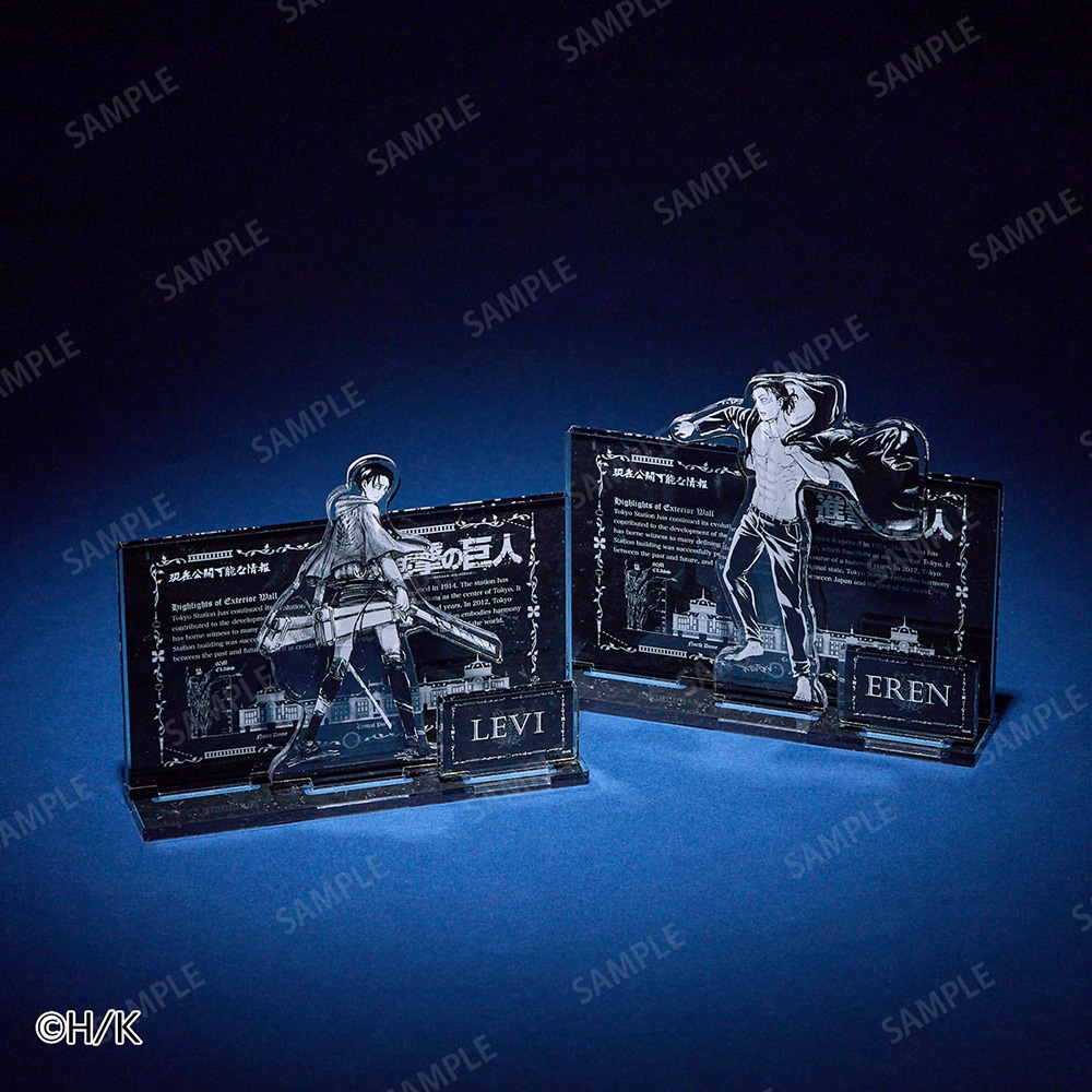  Man アクリルスタンド、ステッカーセット 予約商品】【ステッカープレゼント対象】 『進撃の巨人』アクリル