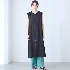 モデル身長167cm／M ※写真は撮影用のため着丈+6cmになります。