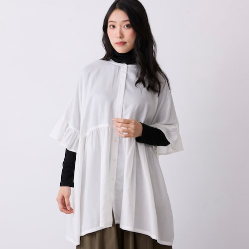 ゆったりスクエアシルエットチュニック