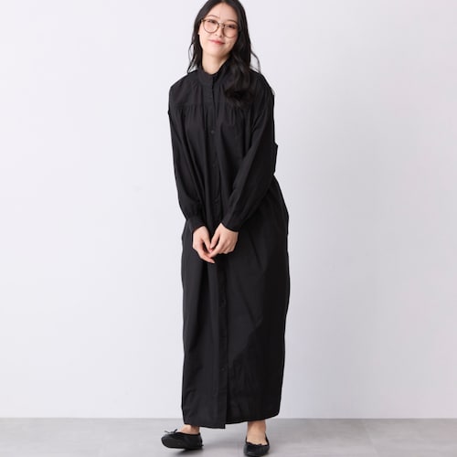 ハイネック切替え前後2WAYワンピース