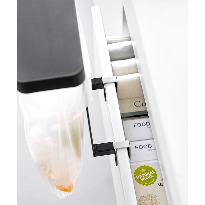 引き出し開閉時にポリ袋を巻き込みません