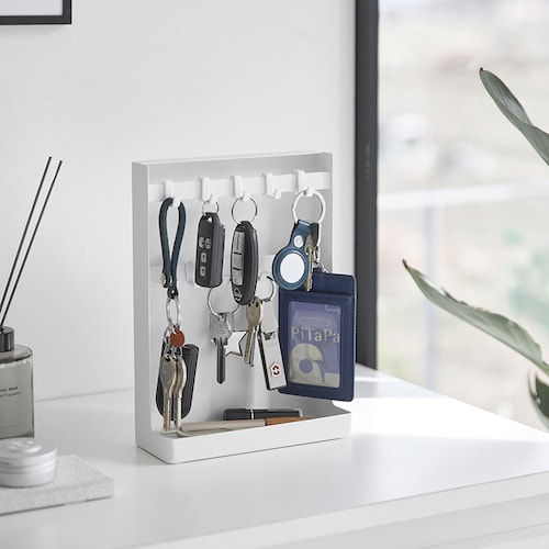 【数量限定プレゼントキャンペーン中】 目隠しキーフックスタンド ２段