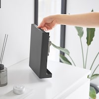 裏側を向けると簡単に目隠しできるので、来客時に便利