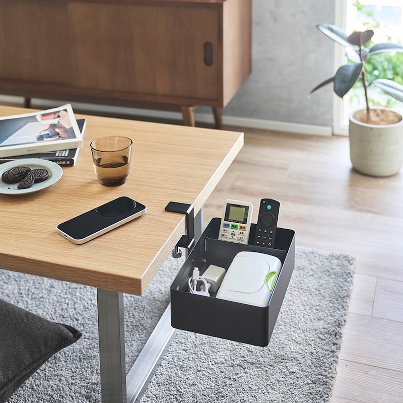 日用雑貨を、すぐに手にとれる場所にまとめて収納できます