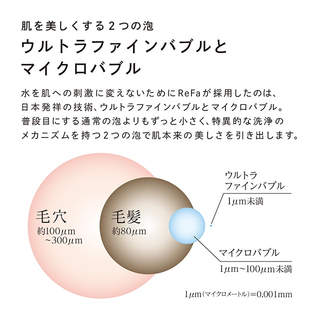 リファファインバブル Q(リファ/ReFa)｜通販のベルメゾンネット