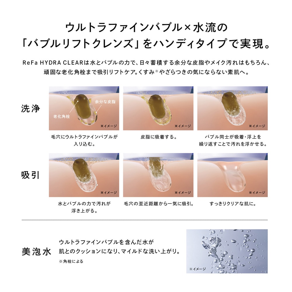 リファハイドラクリア(リファ/ReFa)｜通販のベルメゾンネット