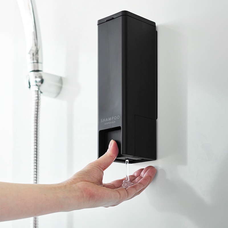 片手で押すだけ、下から出せるディスペンサー