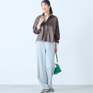 モデル身長173cm／M　モカ（ショート）